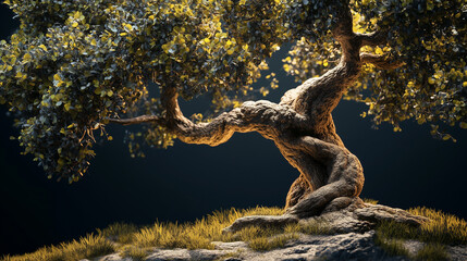 Strange tree