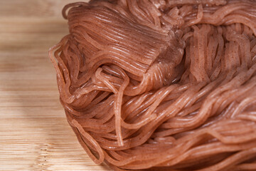 Yunnan special food Jianshui County red rice noodles
