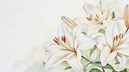 wedding invitation card background vector. Minimal hand painted watercolor botanical flowers texture template background. Design for wedding, vip cover, poster, rsvp moderncard.Valentine's Day