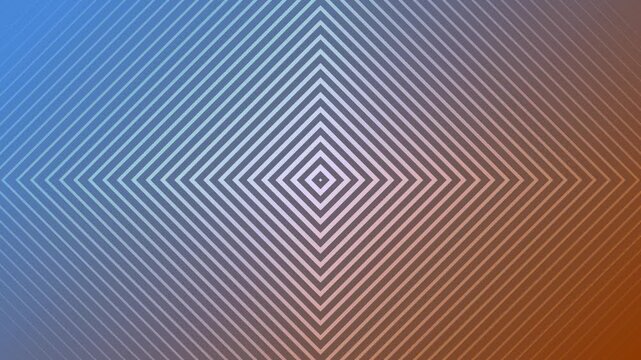 Abstract square сolorful moving line background