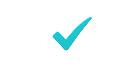 check mark icon on round internet button transparent png