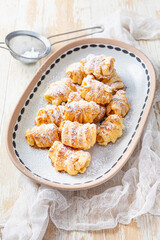 Homemade small apply pastries, sweet dessert
