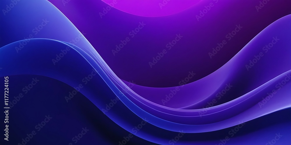 Fototapete Design an abstract background with overlapping wireless signal waves,Abstract template - blue tiles,abstract backgrounds, digitally generated image, colored background, science and technology, 