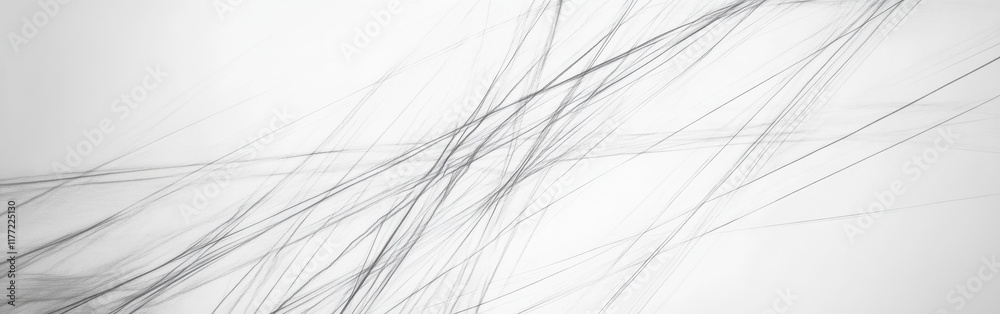 Poster abstract pencil strokes create a soft pastel gray wash, blending lines and textures in a minimalist 