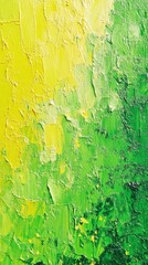 Fototapeta premium Vivid textured background with shades of yellow and green creates an energetic atmosphere for artistic inspiration