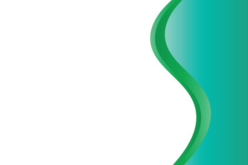 abstract green background with waves