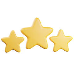 Obraz premium 3d emot star for streamer and discord high quality and uniq