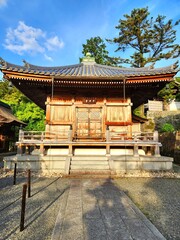 Naklejka premium Kiyomizu-dera temple in Kyoto, Japan