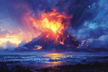 Eruption,.    