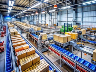 Automated Food Factory Conveyor System: Supervisory Oversight of Robotic Box Handling
