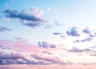 Nature pastel sky landscape design