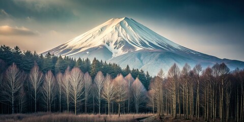 Minimalist Aokigahara Forest: Eerie Serenity of Japan's Suicide Forest, Mt. Fuji