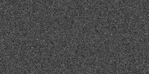 Abstract design with black paper background and terrazzo flooring texture. Terrazzo design with white polished sandstone wall texture. this design are uses for Quartz surface white.