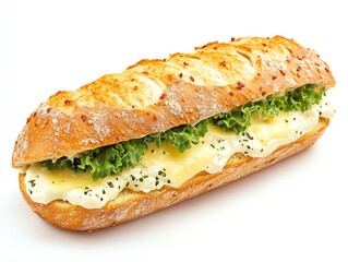 Sandwich fromage avec bchamel