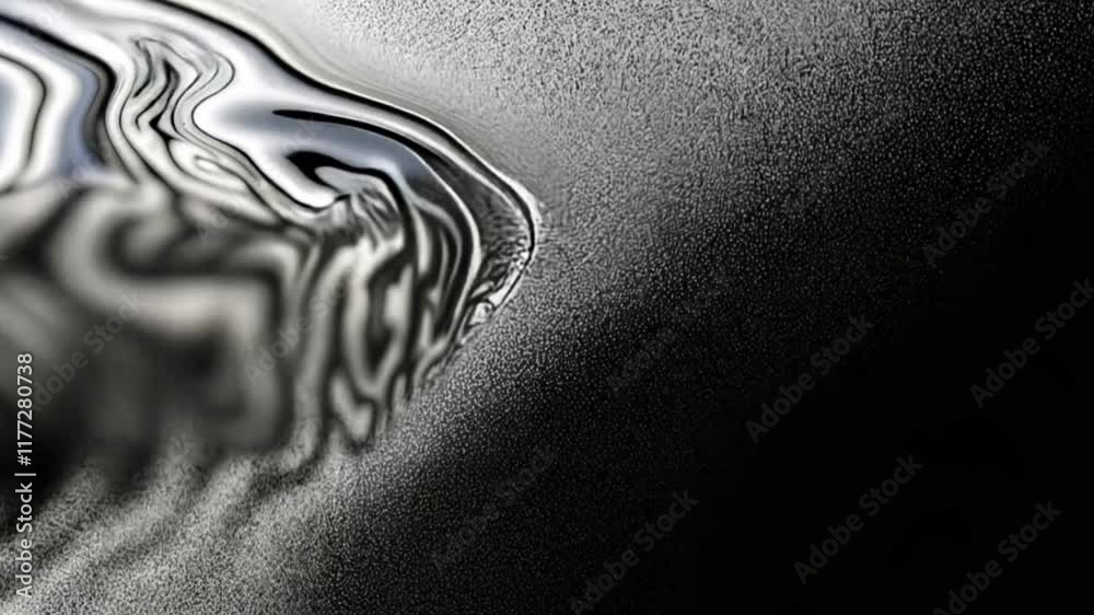 Wall mural black white gradient abstract background with grain texture noise effect. silver texture abstract ba