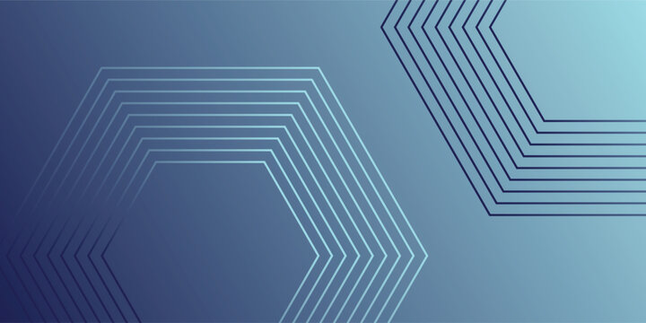 Gradient geometric shapes lines good