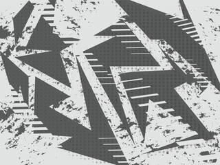 Abstract geometric background for sports, t-shirt, racing car livery