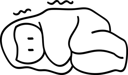 Cold Symptoms Doodle.