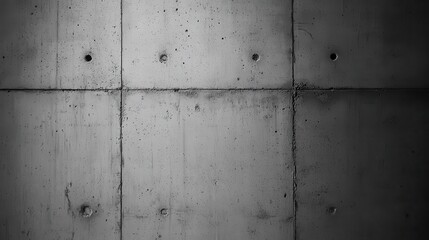 Obraz premium Gray Concrete Wall with Texture and Minor Imperfections