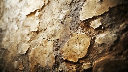Aged wall texture, peeling stucco, close up. Possible use background, design