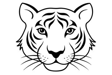 head of a tiger