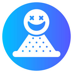 narcotic gradient icon