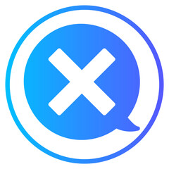 Obraz premium lies gradient icon