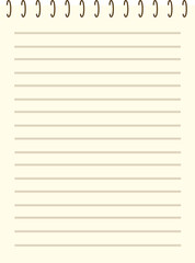 Simple Hand-Drawn Note Paper Graphic