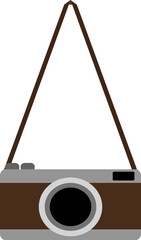 Illustration of a Digital Camera Icon