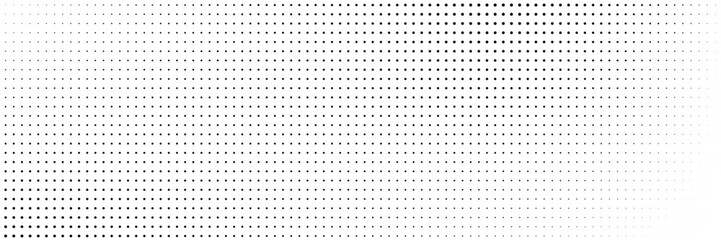 Background with monochrome dotted texture. Polka dot pattern template.