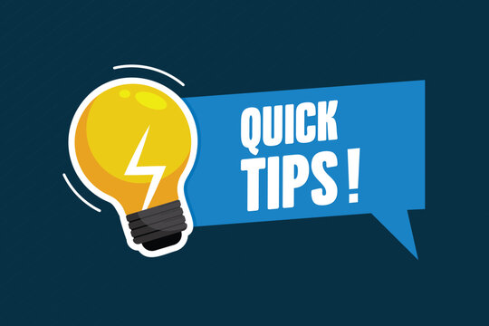 vector quick tips helpful collection
