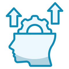 Obraz premium Self-Improvement Icon