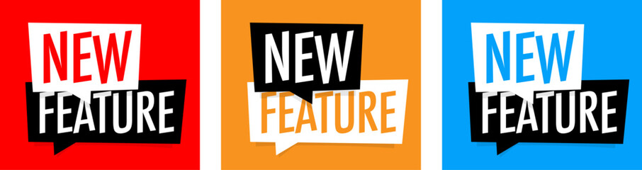 Obraz premium New Feature