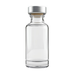 Empty Glass Medical Vial
