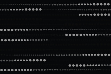 Abstract grunge grid polka dot halftone background pattern. Spotted black and white line illustration. Textures.