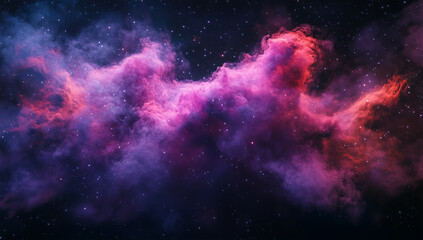 Stunning Digital Artwork of a Nebula in High Resolution