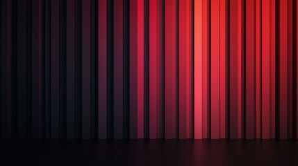 Vibrant Red Abstract Background