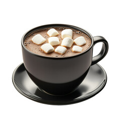 Cup of Hot Chocolate with Marshmallows 