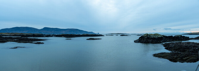 Evening panorama. Rossbeg beach, Co. Donegal, Ireland. © Svetlana Sotnikova