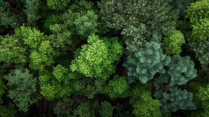 Variety of pine trees, natural lighting, hyperdetailed