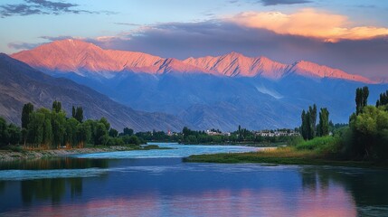 Fototapeta premium The sky is dark and cloudy 