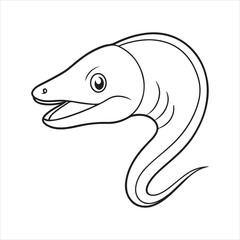 Fototapeta premium Electric Eel - Shocking Aquatic Predator of the Amazon