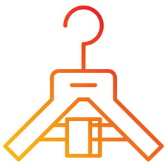 Obraz premium Clothes Hanger Icon
