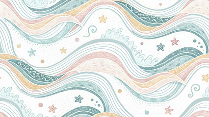 seamless pattern  line wave fusion  design, elegant, abstract elegant, background ,wall  paper, textile.