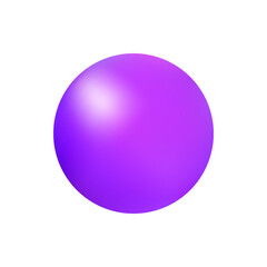 Pearl purple pearls. Decor element for decoration. Beauty and fashion. png