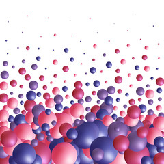 Balloon background. Presentation layout png