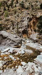 Majestic Samaria Gorge In Crete: One Of The Longest And Most Breathtaking Natural Gorges In Europe...