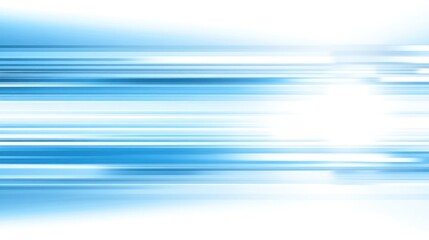 A smooth, abstract blue and white gradient with horizontal lines, evoking a sense of motion.