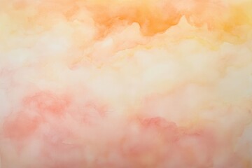 watercolor painting of clouds in sunset colors