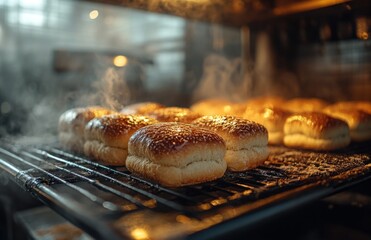 The Scent of Freshly Baked Bread on the Rack